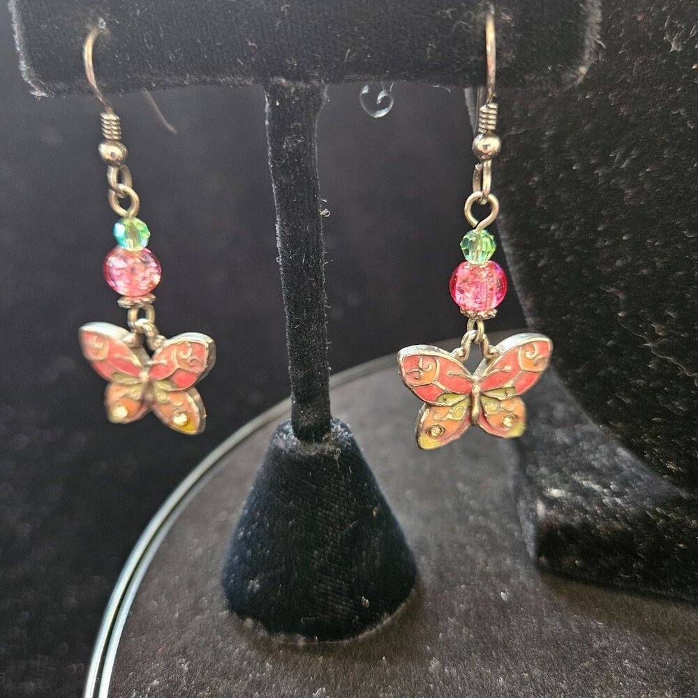 Brighton Flutter Enamel Butterfly Set - image 4